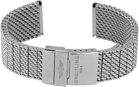 breitling 20mm mesh bracelet